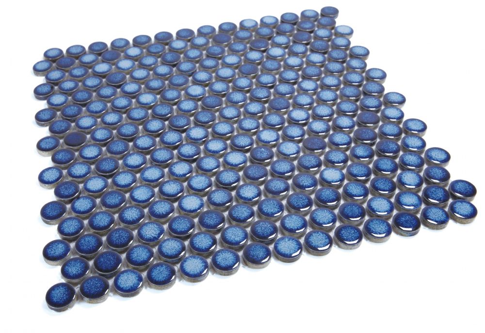 Penny Round Blue