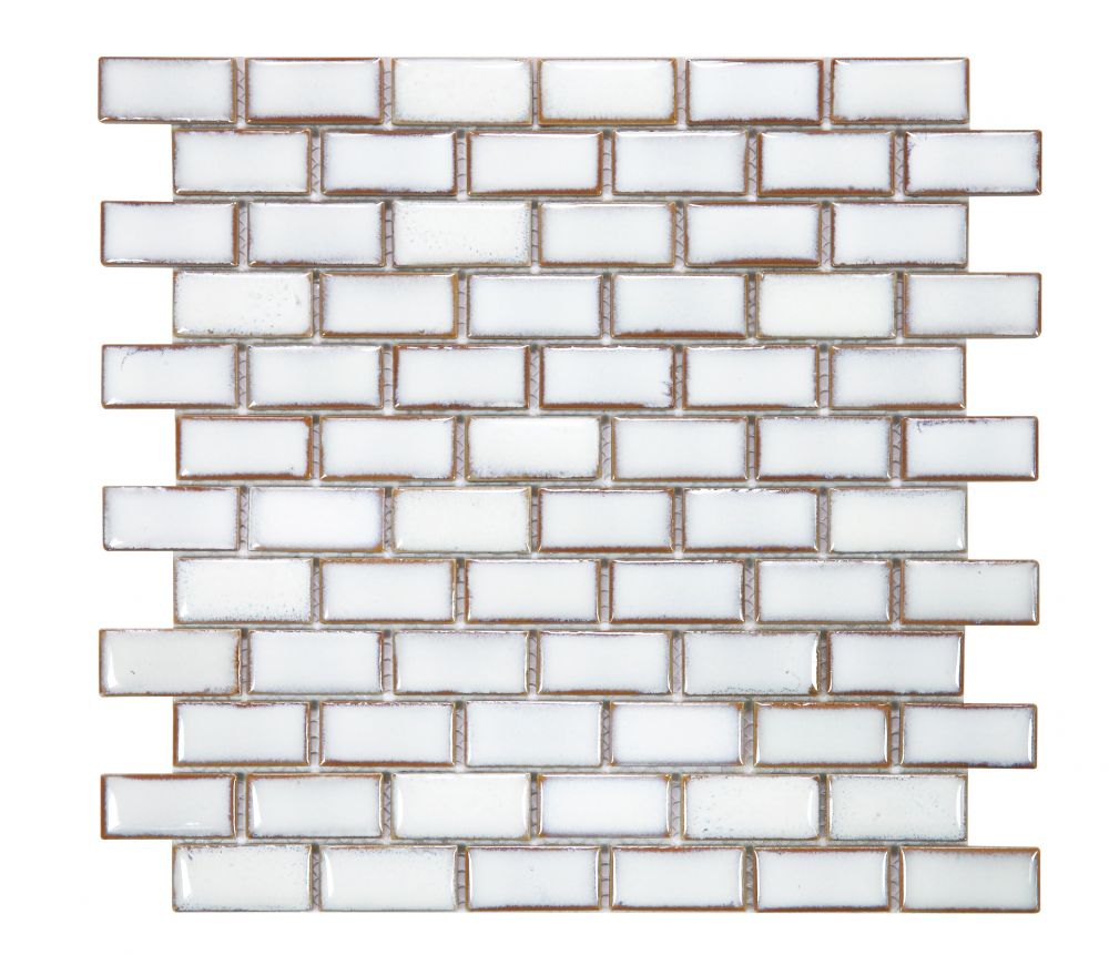 Brick Fancy White 11.75 x 11.75